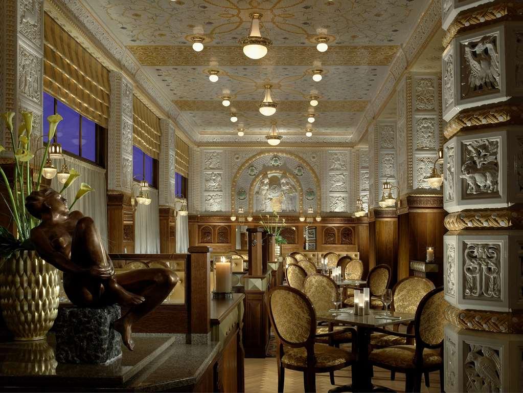 Art Deco Imperial Hotel Prag Restoran fotoğraf The interior of the restaurant