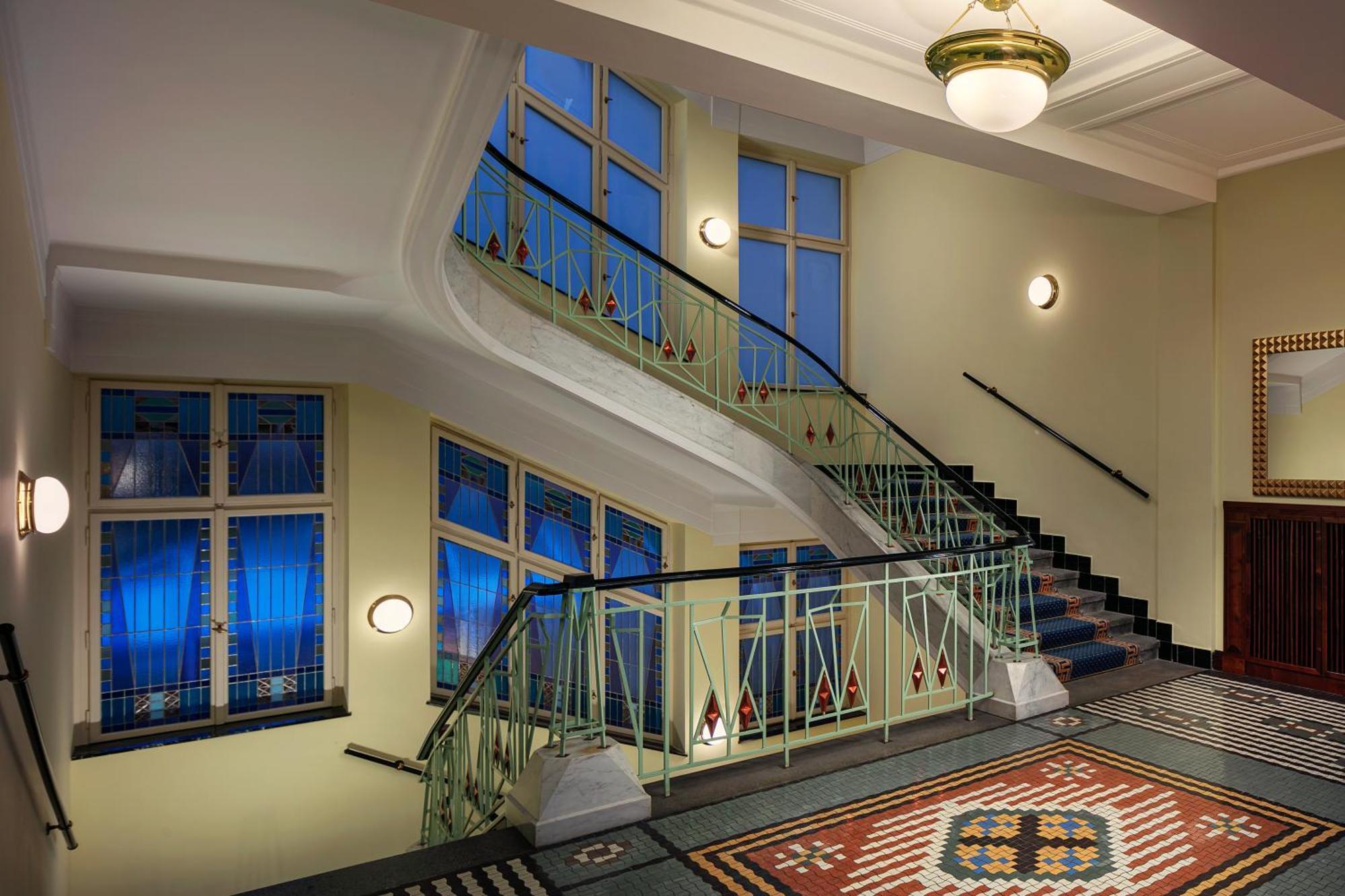 Art Deco Imperial Hotel Prag Dış mekan fotoğraf Interior of the hotel